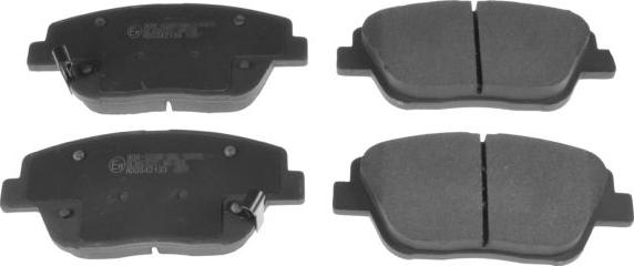 Blue Print ADG042133 - Гальмівні колодки, дискові гальма autocars.com.ua