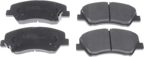 Blue Print ADG042153 - Гальмівні колодки, дискові гальма autocars.com.ua