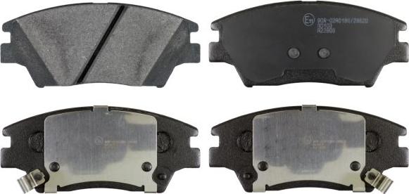 Blue Print ADG042168 - Гальмівні колодки, дискові гальма autocars.com.ua