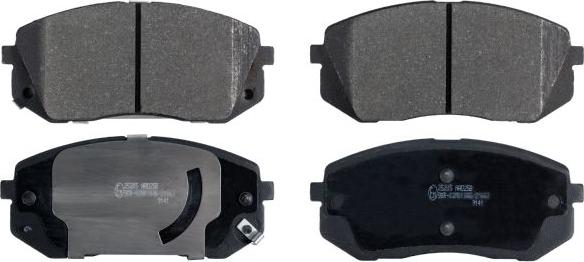 Blue Print ADG042179 - Гальмівні колодки, дискові гальма autocars.com.ua