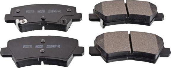 Blue Print ADG042181 - Гальмівні колодки, дискові гальма autocars.com.ua