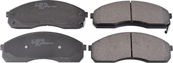 Blue Print ADG04236 - Гальмівні колодки, дискові гальма autocars.com.ua