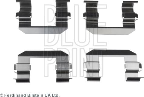 Blue Print ADG048605 - Комплектуючі, колодки дискового гальма autocars.com.ua