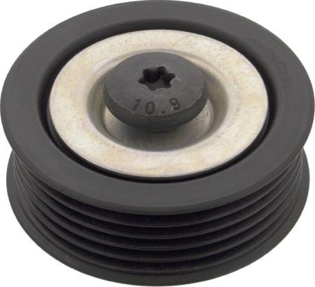 Blue Print ADG096516 - Паразитний / провідний ролик, поліклиновий ремінь autocars.com.ua