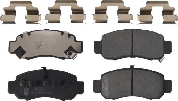 Blue Print ADH242103 - Гальмівні колодки, дискові гальма autocars.com.ua