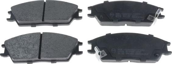 Blue Print ADH24262 - Гальмівні колодки, дискові гальма autocars.com.ua