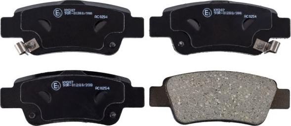 Blue Print ADH24276 - Гальмівні колодки, дискові гальма autocars.com.ua