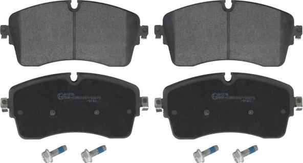 Blue Print ADJ134253 - Гальмівні колодки, дискові гальма autocars.com.ua