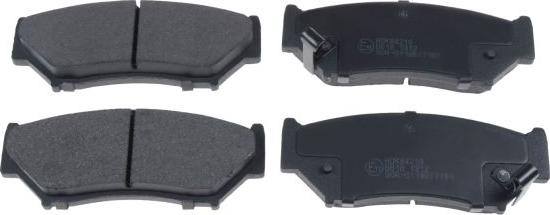 Blue Print ADK84219 - Гальмівні колодки, дискові гальма autocars.com.ua