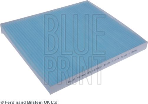 Blue Print ADL142504 - Фільтр, повітря у внутрішній простір autocars.com.ua