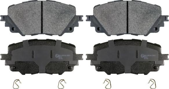 Blue Print ADM542110 - Гальмівні колодки, дискові гальма autocars.com.ua