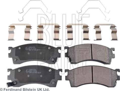 Blue Print ADM54250 - Тормозные колодки, дисковые, комплект autodnr.net