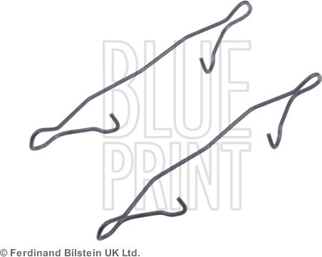 Blue Print ADM548600 - Комплектуючі, колодки дискового гальма autocars.com.ua