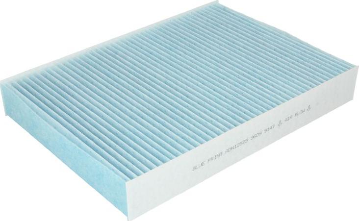 Blue Print ADN12539 - Фільтр, повітря у внутрішній простір autocars.com.ua