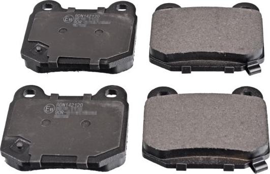 Blue Print ADN142120 - Гальмівні колодки, дискові гальма autocars.com.ua
