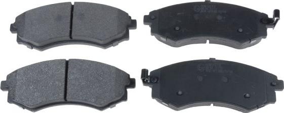 Blue Print ADN14273 - Гальмівні колодки, дискові гальма autocars.com.ua