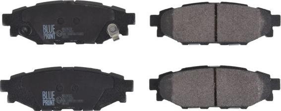 Blue Print ADS74233 - Гальмівні колодки, дискові гальма autocars.com.ua