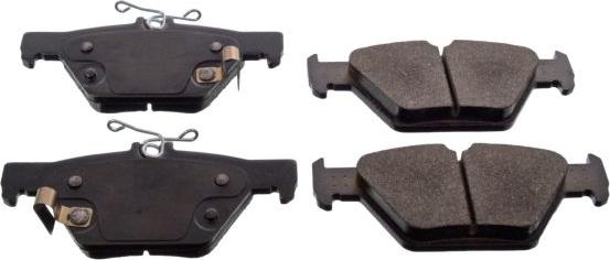 Blue Print ADS74237 - Гальмівні колодки, дискові гальма autocars.com.ua