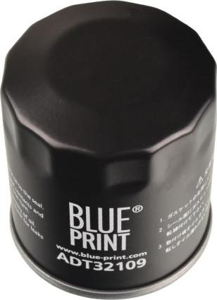 Blue Print ADT32109 - Масляний фільтр autocars.com.ua