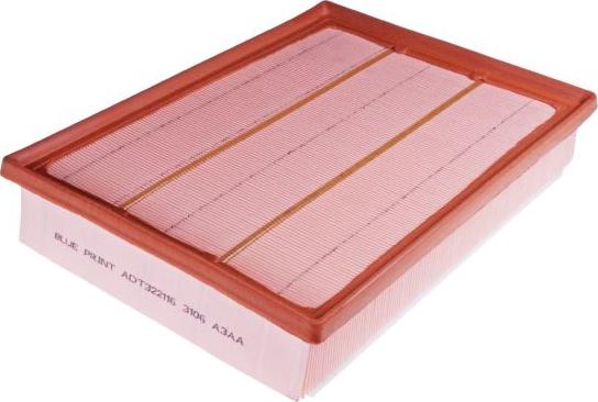 Blue Print ADT322116 - Повітряний фільтр autocars.com.ua