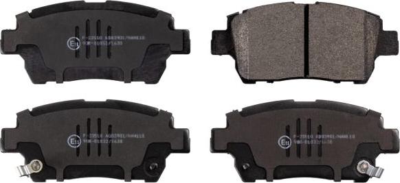 Blue Print ADT342105 - Гальмівні колодки, дискові гальма autocars.com.ua