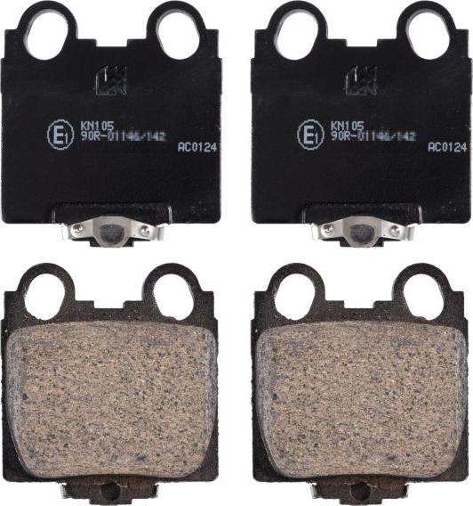 Blue Print ADT342108 - Гальмівні колодки, дискові гальма autocars.com.ua