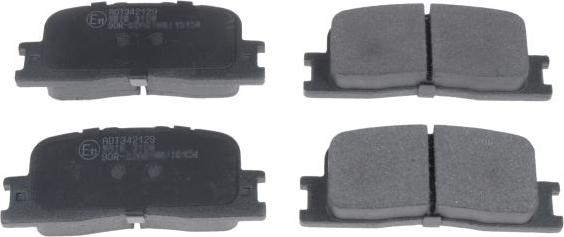 Blue Print ADT342129 - Гальмівні колодки, дискові гальма autocars.com.ua