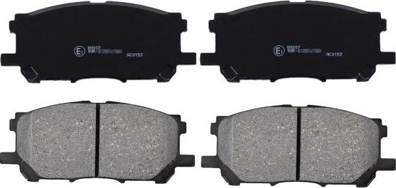 Blue Print ADT342153 - Гальмівні колодки, дискові гальма autocars.com.ua