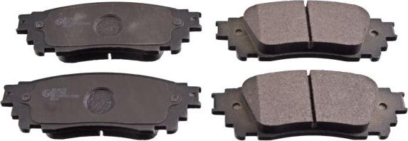 Blue Print ADT342214 - Гальмівні колодки, дискові гальма autocars.com.ua