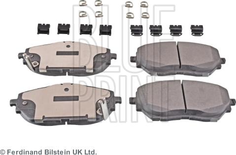 Blue Print ADT342223 - Тормозные колодки, дисковые, комплект autodnr.net