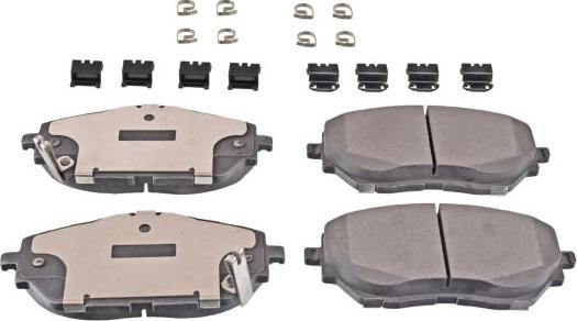 Blue Print ADT342223 - Гальмівні колодки, дискові гальма autocars.com.ua