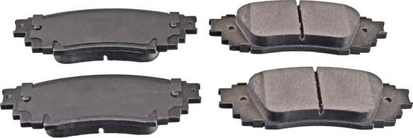 Blue Print ADT342227 - Гальмівні колодки, дискові гальма autocars.com.ua