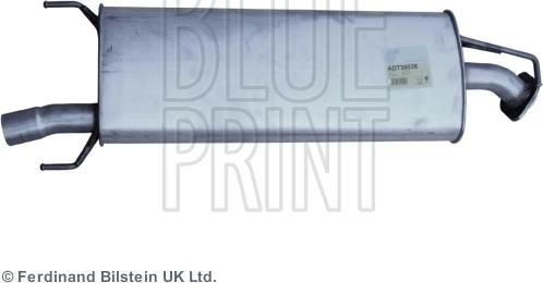 Blue Print ADT36028 - Середній глушник вихлопних газів autocars.com.ua