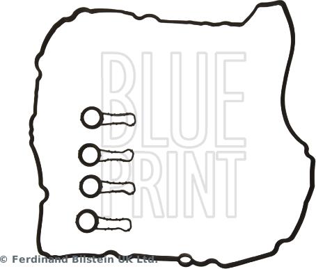 Blue Print ADT36798 - Комплект прокладок, кришка головки циліндра autocars.com.ua