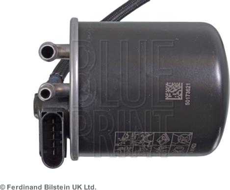 Blue Print ADU172315 - Паливний фільтр autocars.com.ua