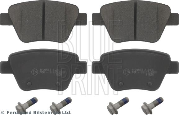 Blue Print ADV184218 - Гальмівні колодки, дискові гальма autocars.com.ua