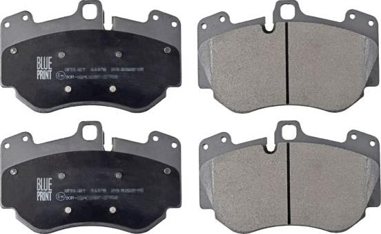 Blue Print ADV184280 - Гальмівні колодки, дискові гальма autocars.com.ua