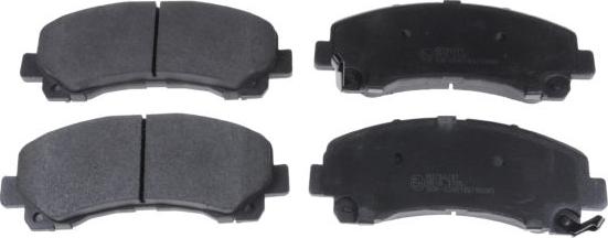 Blue Print ADZ94237 - Гальмівні колодки, дискові гальма autocars.com.ua