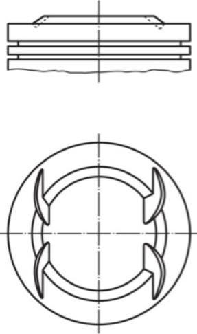 BM Catalysts 03021011 - Поршень autocars.com.ua