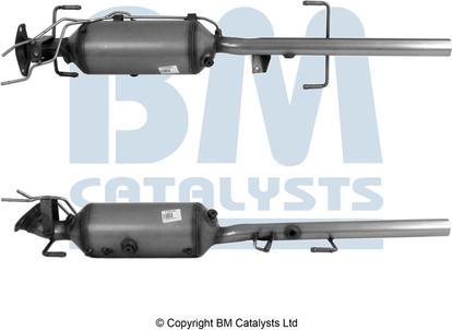 BM Catalysts BM11015H - Сажевый / частичный фильтр, система выхлопа ОГ avtokuzovplus.com.ua