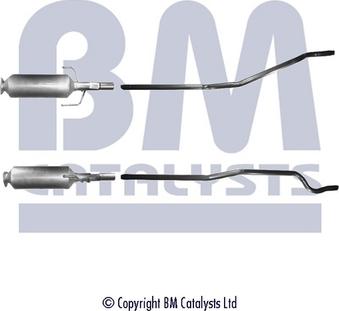 BM Catalysts BM11019 - Фільтр сажі autocars.com.ua