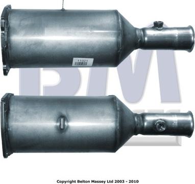 BM Catalysts BM11021 - сажі / частковий фільтр, система вихлопу ОГ autocars.com.ua