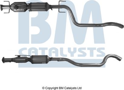 BM Catalysts BM11028H - Сажевый / частичный фильтр, система выхлопа ОГ avtokuzovplus.com.ua