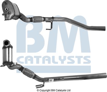 BM Catalysts BM11051P - Сажевый / частичный фильтр, система выхлопа ОГ autodnr.net