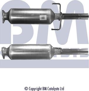 BM Catalysts BM11053 - Сажевый / частичный фильтр, система выхлопа ОГ avtokuzovplus.com.ua
