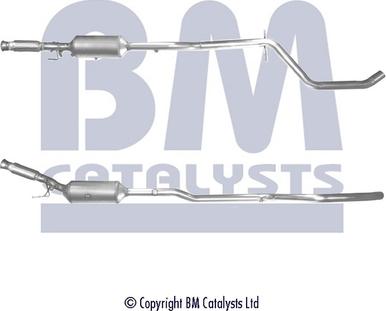 BM Catalysts BM11117H - сажі / частковий фільтр, система вихлопу ОГ autocars.com.ua