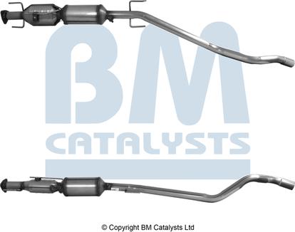 BM Catalysts BM11122H - Сажевый / частичный фильтр, система выхлопа ОГ autodnr.net