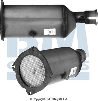 BM Catalysts BM11137 - Сажевый / частичный фильтр, система выхлопа ОГ avtokuzovplus.com.ua
