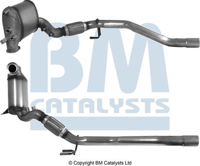 BM Catalysts BM11150 - Сажевый / частичный фильтр, система выхлопа ОГ avtokuzovplus.com.ua