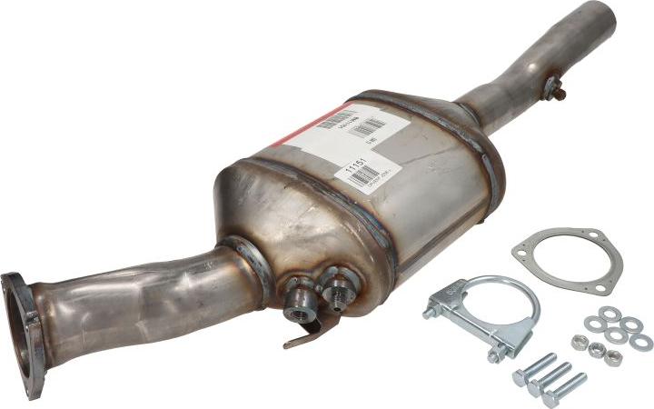 BM Catalysts BM11151 - сажі / частковий фільтр, система вихлопу ОГ autocars.com.ua